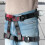 Roofing Harness, Adjustable Thickness Straps, Widened Protector Design, Black Heavy-Duty Rappelling Harness 4