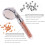 Shower Filter Bath Shower Head 3 Modes Adjustable Jetting High Pressure Water Saving Spa Nozzle Blue 2