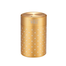 Aluminum Toothpick Holder With Lid Large Capacity Thickened Toothpick Container Dispenser Portable Gold