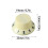 3PCS Ivory & Black Plastic Guitar Potentiometer Rotary Knobs for Volume Tone Control 2