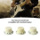 3PCS Ivory & Black Plastic Guitar Potentiometer Rotary Knobs for Volume Tone Control 4