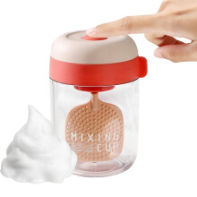 Foam Dispenser Electric Rechargeable Foam Bottle For Skin Care, Cleaning, Shower Gel And Makeup Removal Pink