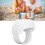 Rechargeable Bluetooth 5.1 Selfie Remote Control - White 10m Range 1