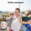 Rechargeable Bluetooth 5.1 Selfie Remote Control - White 10m Range 11