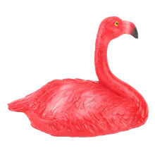 Floating Resin Flamingo Decorations for Fish Pond, Lawn, Patio, 12 inches Red Head