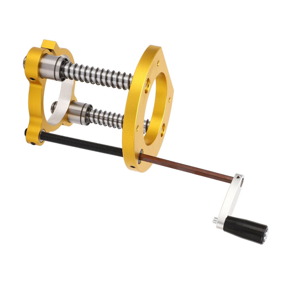 Aluminum & Stainless Steel Router Lift Base, 70Mm Stroke, Yellow 8431353169922