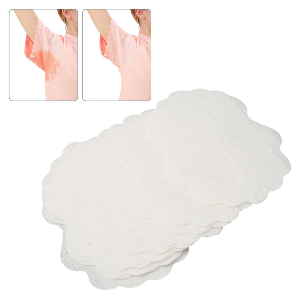 20pcs Underarm Sweat Pads Absorbent Disposable Self-Adhesive for Hyperhidrosis