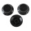3Pcs Guitar Control Knob Set 1 Volume 2 Tone Black Plastic Instrument Accessory 10