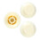 3Pcs Guitar Control Knob Set Ivory White Plastic Replacement for Volume & Tone 12