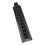 Wall Mounted Horse Whip Holder, Plastic, Black, 31x6.4cm 9