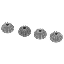 4er Set aus Zinklegierung 10T Ritzelräder für RC Autos 124010 144010