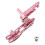 Chain Tensioner For Bicycles Adjustable Multi Speed Compatible Pink 1