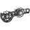 Chain Tensioner For Bicycles Adjustable Multi Speed Compatible Pink 3