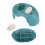 Spacious Humidification Reptile Hide Cave with Ceramic Bowl 245x150mm 16