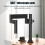 Adjustable Aluminum Microscope Arm Stand, Black, 20kg Max Weight 4