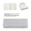 Gray 10-Sheet Adjustable Hole Puncher, 6 Holes, A4/A5 4