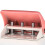 Pink Handheld 3-Hole Puncher, 5 Sheet Capacity, 19mm Pitch 9