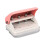 Pink Handheld 3-Hole Puncher, 5 Sheet Capacity, 19mm Pitch 15
