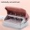 Pink Handheld 3-Hole Puncher, 5 Sheet Capacity, 19mm Pitch 6
