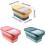 Space Saving Foldable Container Sealing Grains Rice Storage Box With Lid Pet Food Organizer Collapsible Stackable Pantry 2