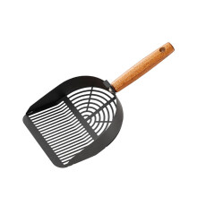Metal Pet Litter Shovel Stainless Steel Scoop, Corrosion-Resistant Construction, Hygienic Smooth Surface, Model A
