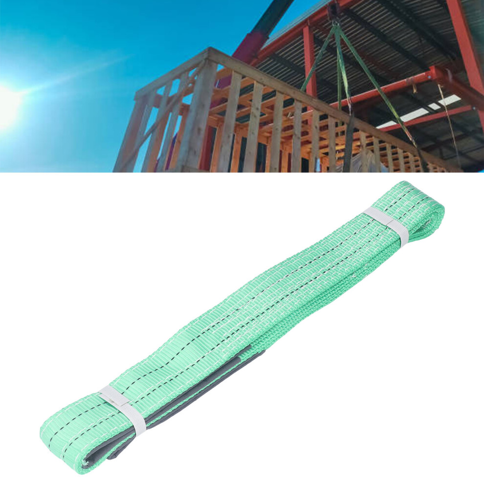 2T Flat Lifting Rope Polyester Webbing Strap 2m, EN1492-2-image-OPC-PKZ8YSB-NEW