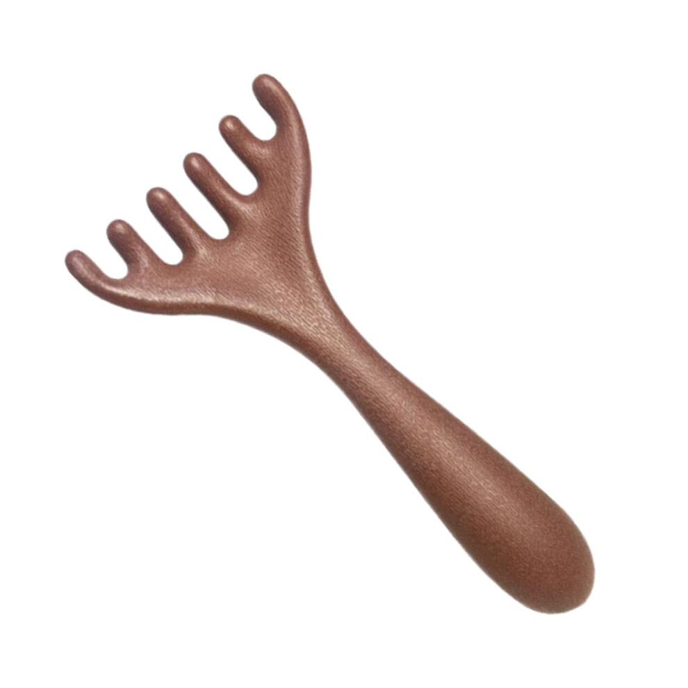 Portable Hair Scalp Massager Comb Model B - Manual Head and Neck Massage, Compact Handheld