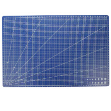 Double-Sided Cutting Mat 24 x 36 Inches, Self-Healing Engraving Pad for Crafts, Quilting, Sewing, Non-Slip, Professional