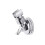 Shower Head Holder With Strong Suction Cup Wall Mount Silver Finish 1