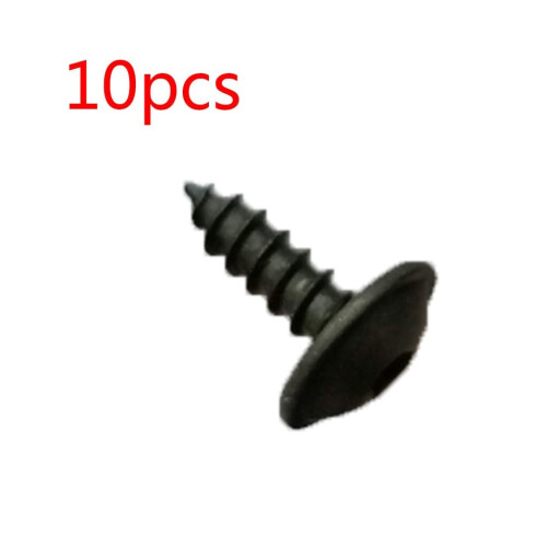 Self-Tapping Screws Replacement 10-Piece Car Engine Mudguard Fastener For N90974701 2