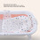 Comfortable Baby Bath Seat Cushion with Mesh Support - 66.2cm 5