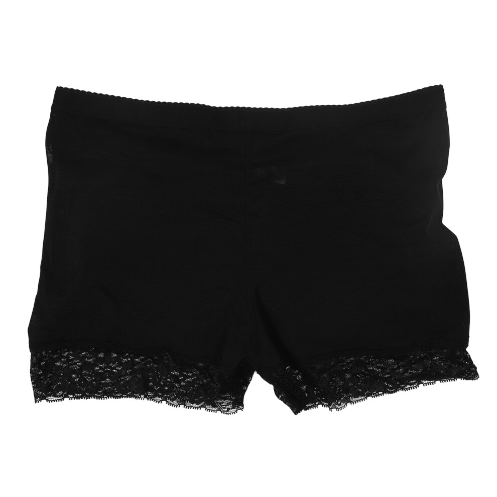 Breathable Mesh Butt Lifter Panty for Women, Black, L