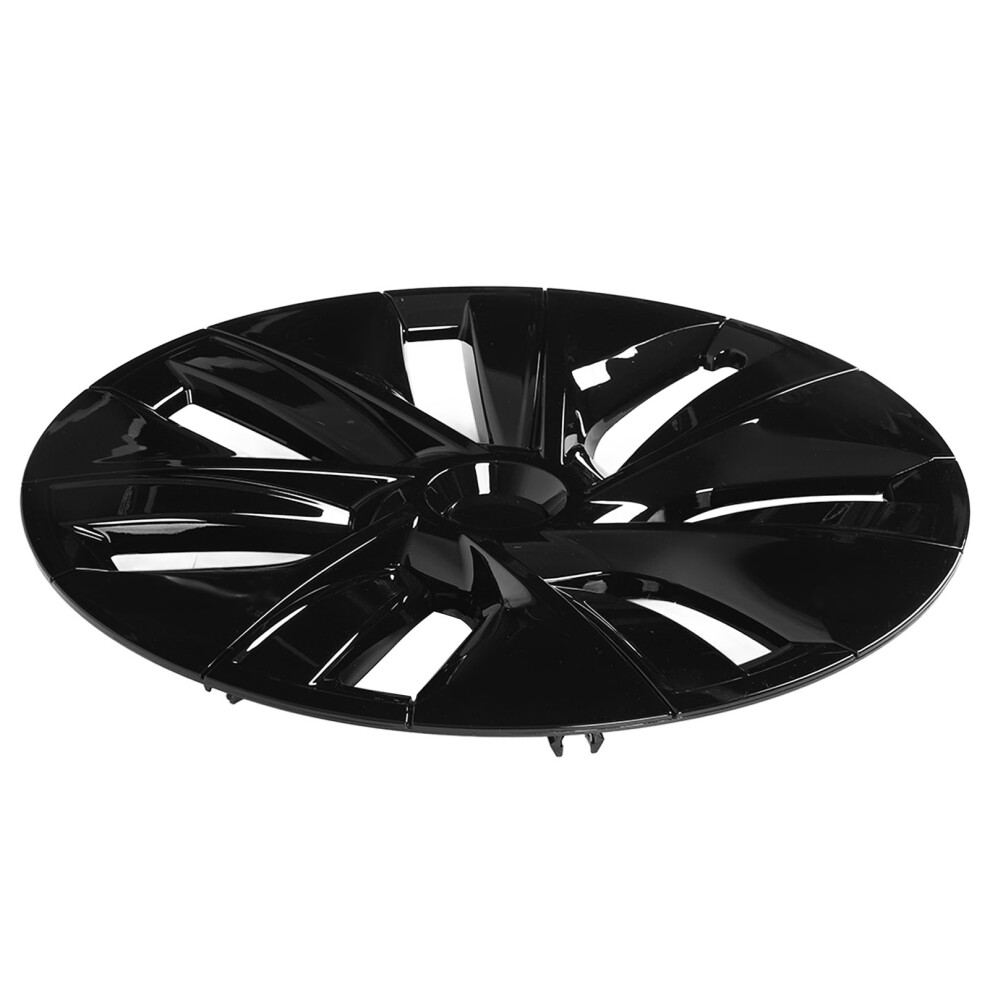 4 Pcs 19-Inch Glossy Black Wheel Hubcaps for Tesla Model Y 2020-2023-image-OPC-PKZ96YB-NEW
