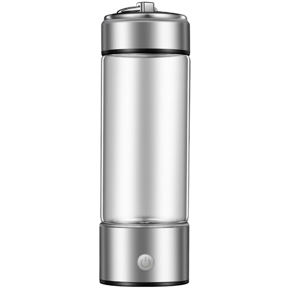 Hydrogen Alkaline Water Bottle Portable Hydrogen Water Ionizer 3-Min 700-1000 Ppb 420Ml High Borosilicate Glass 9393856244454