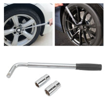 Heavy Duty Telescoping Lug Wrench 350-530mm Car Tire Tire Iron