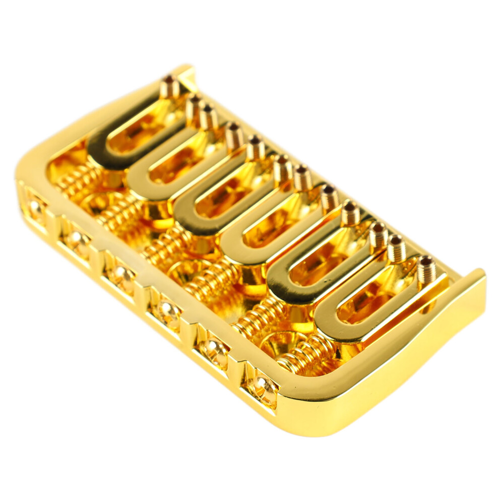 Gold Metal Electric Guitar Fixed Bridge with Screws, Adjustable & Durable-image-OPC-PKZ9J5R-NEW