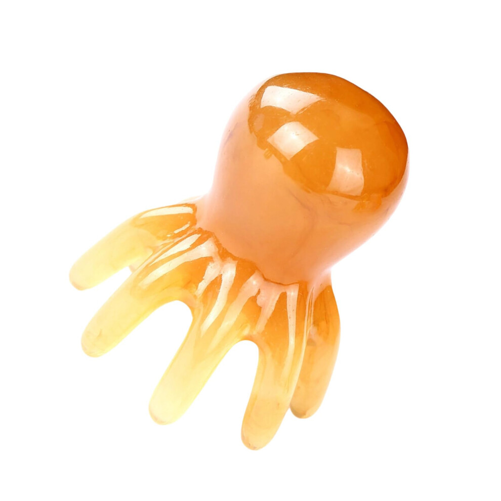 Octopuses Head Massager Comb Handheld Scalp Massager For Acupoints Massage Back And Neck Manual Deep Massage Tools