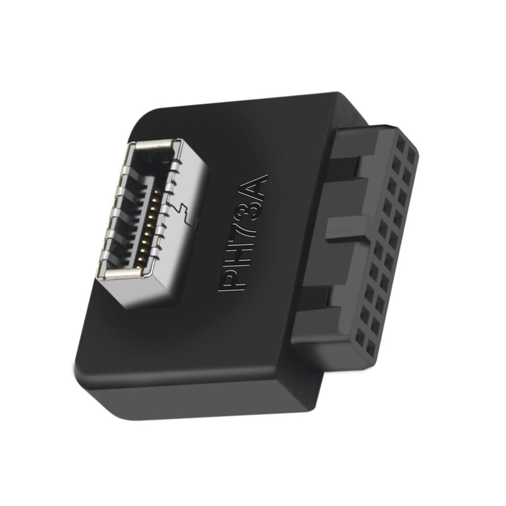 Usb3.0 19/20P To Typee Adapter Internal Vertical Front Panel Adapter Type C Insert Port For Computer Ph73a 9084446339987