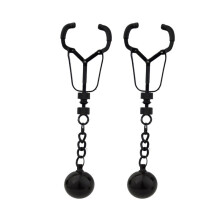 Nipple Clips Adjustable Metal With Weights For Women Clamps For Adult Stimulation