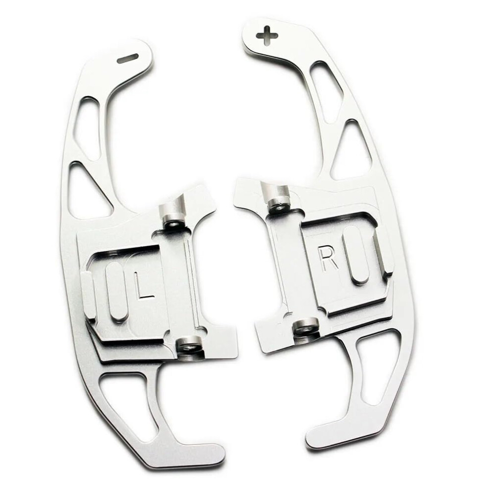 Car Shift Paddle For Golf Gti Mk7 R Gtd Gte 2014-2020 Polo Gti Scirocco Silver 9393856245970
