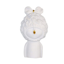 1Stk Resin Tischfigur Weiß Kreative Wohnaccessoires