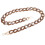 Tracolla Catena Acrilica Marrone Per Borse Spalla E Crossbody 8