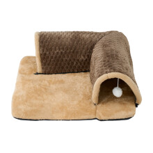 Cat Play Tunnel with Hanging Balls, Large Size