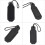 Black Compact Tpe Identification Tag Keychain Pendant Accessory 6
