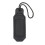 Black Compact Tpe Identification Tag Keychain Pendant Accessory 3