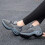 1 paar damen-sneaker mit dicker sohle, praktisch 3