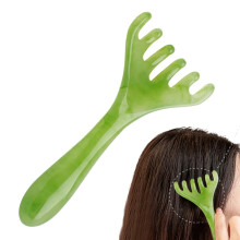 Massage Comb Resin Relaxing Massager Tingler Portable Anti Stress Scalp Comb For Men Women Hair Washing Travel Shower