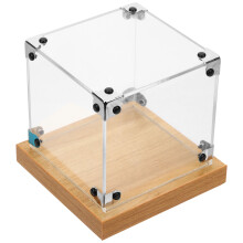 1Collectibles Display Box Staand Met Duurzaam Acryl En Hout