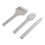 3Pcs Silver Steel Hole Punch Tool Set for DIY Crafting 1