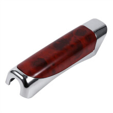 Red Grain Kohlefaser Handbrems Innendekorabdeckung